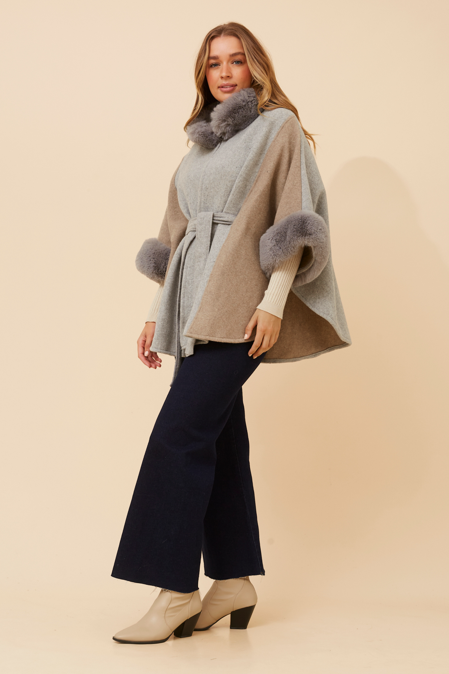 Olia Faux Poncho PC525817