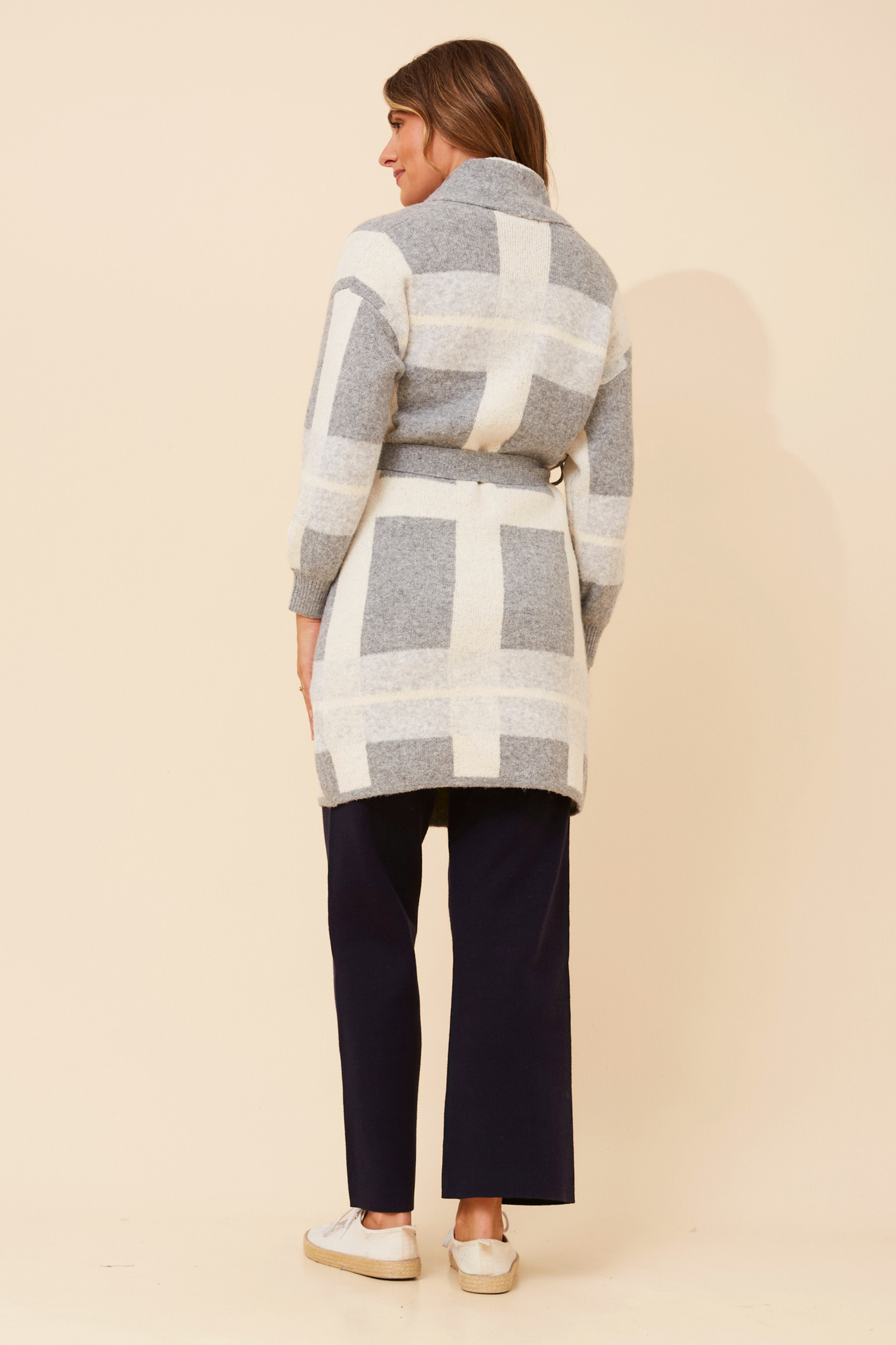 Rosette Knitted Cardigan KC175533