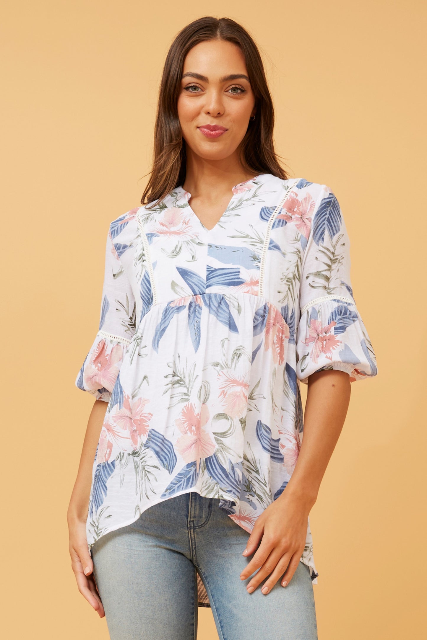 Allison Floral Blouse T518205