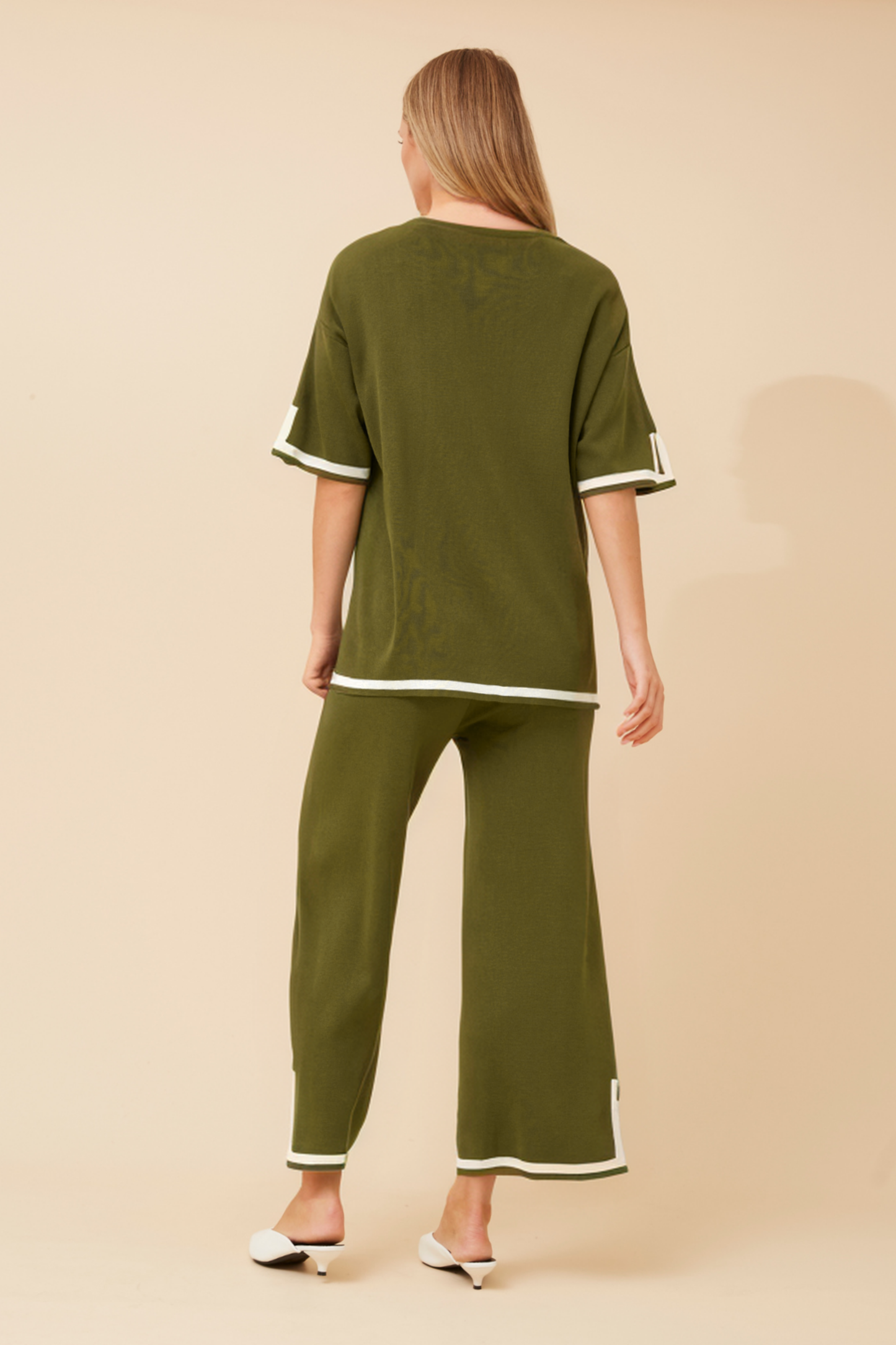 Gigi Knitted Set SET734257 Khaki