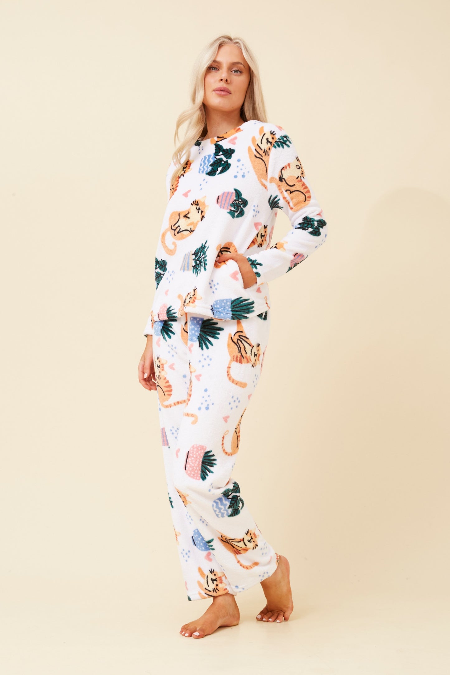 Pyjama Set SET521748 Multi White