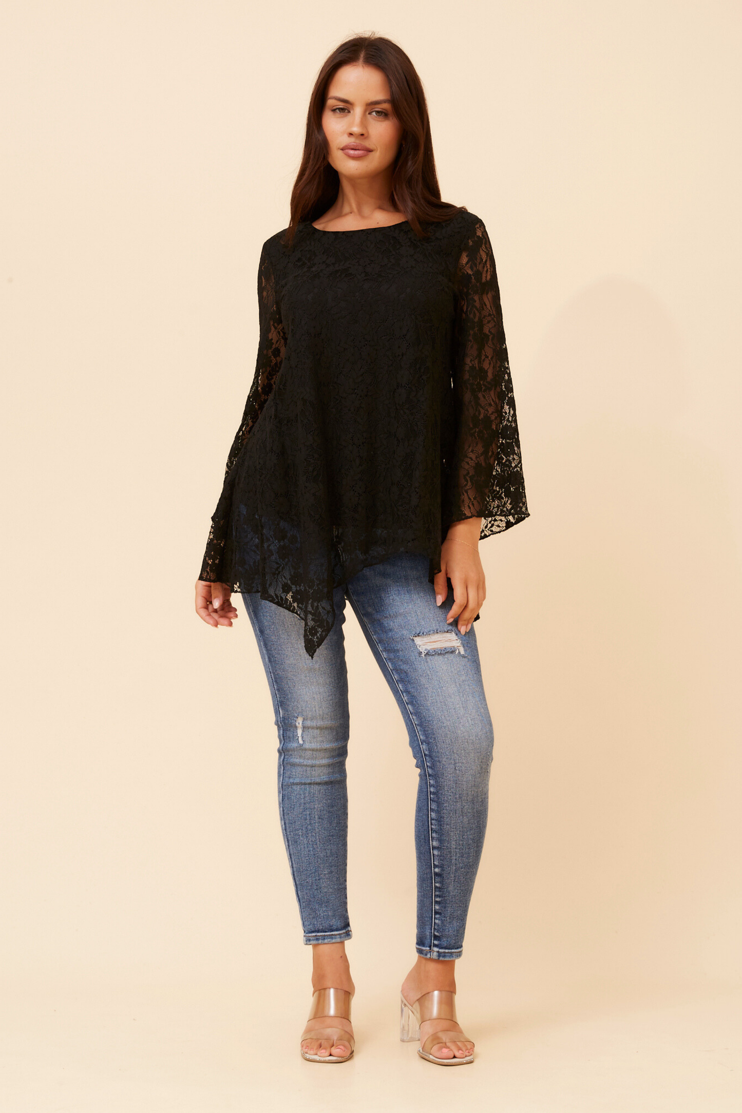 Soha Lace Blouse T178450 Black