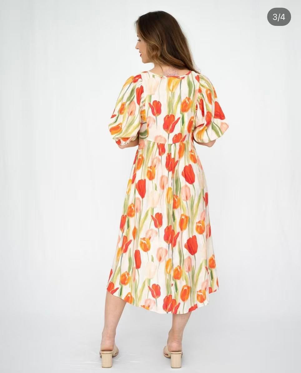 Arabella Midi Dress 38839AQ