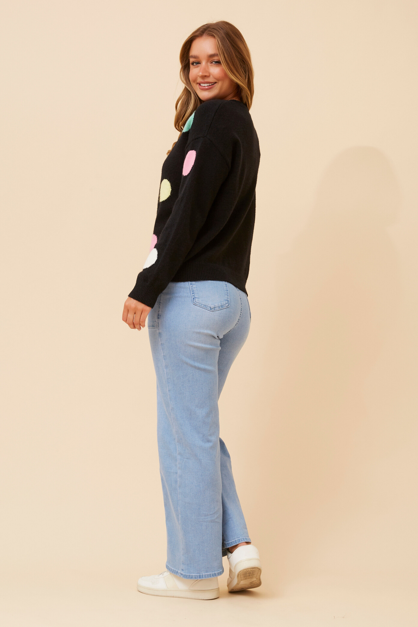 Florance Colourful Polkadot Jumper KP178871