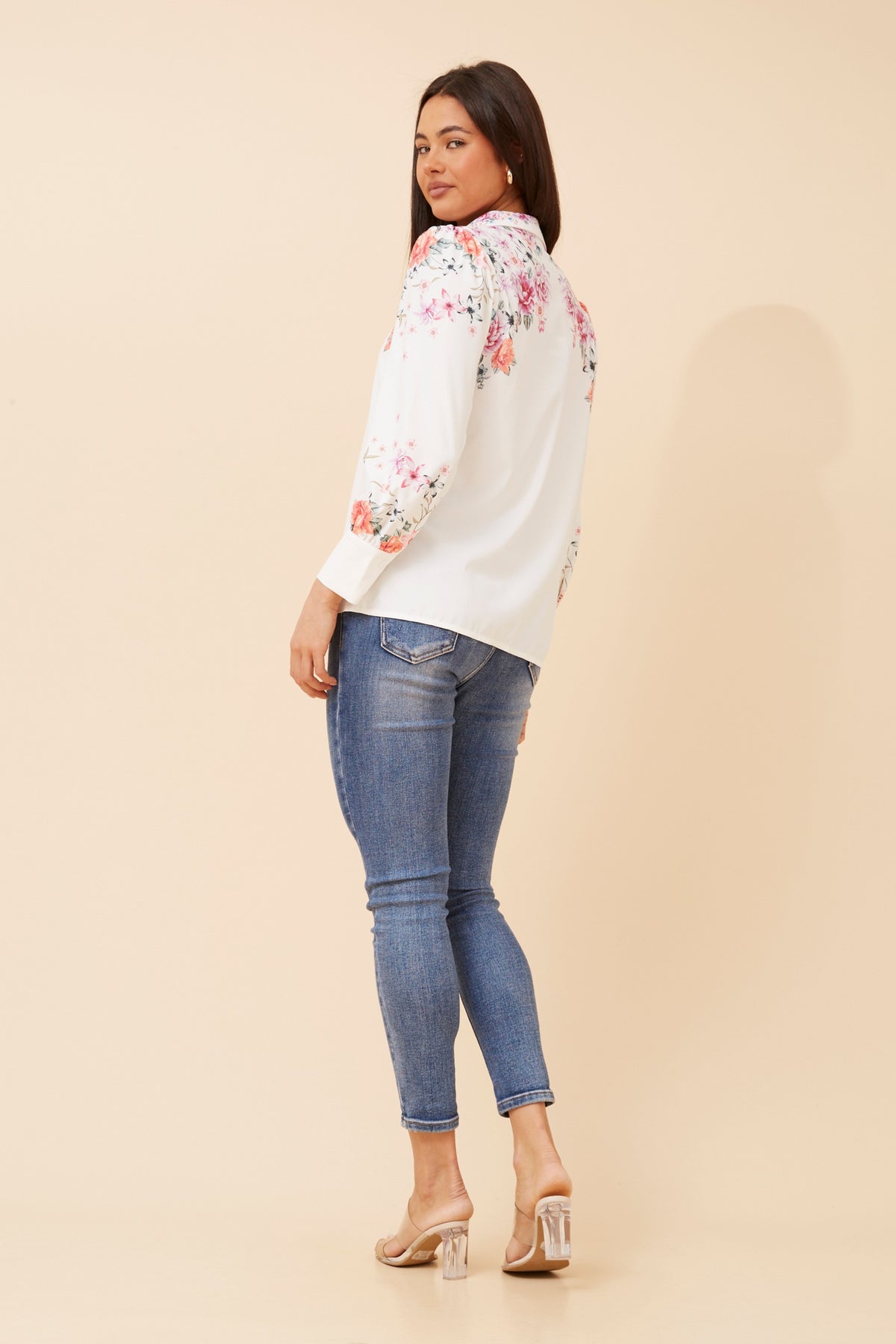 Avena Floral Party Blouse T734279