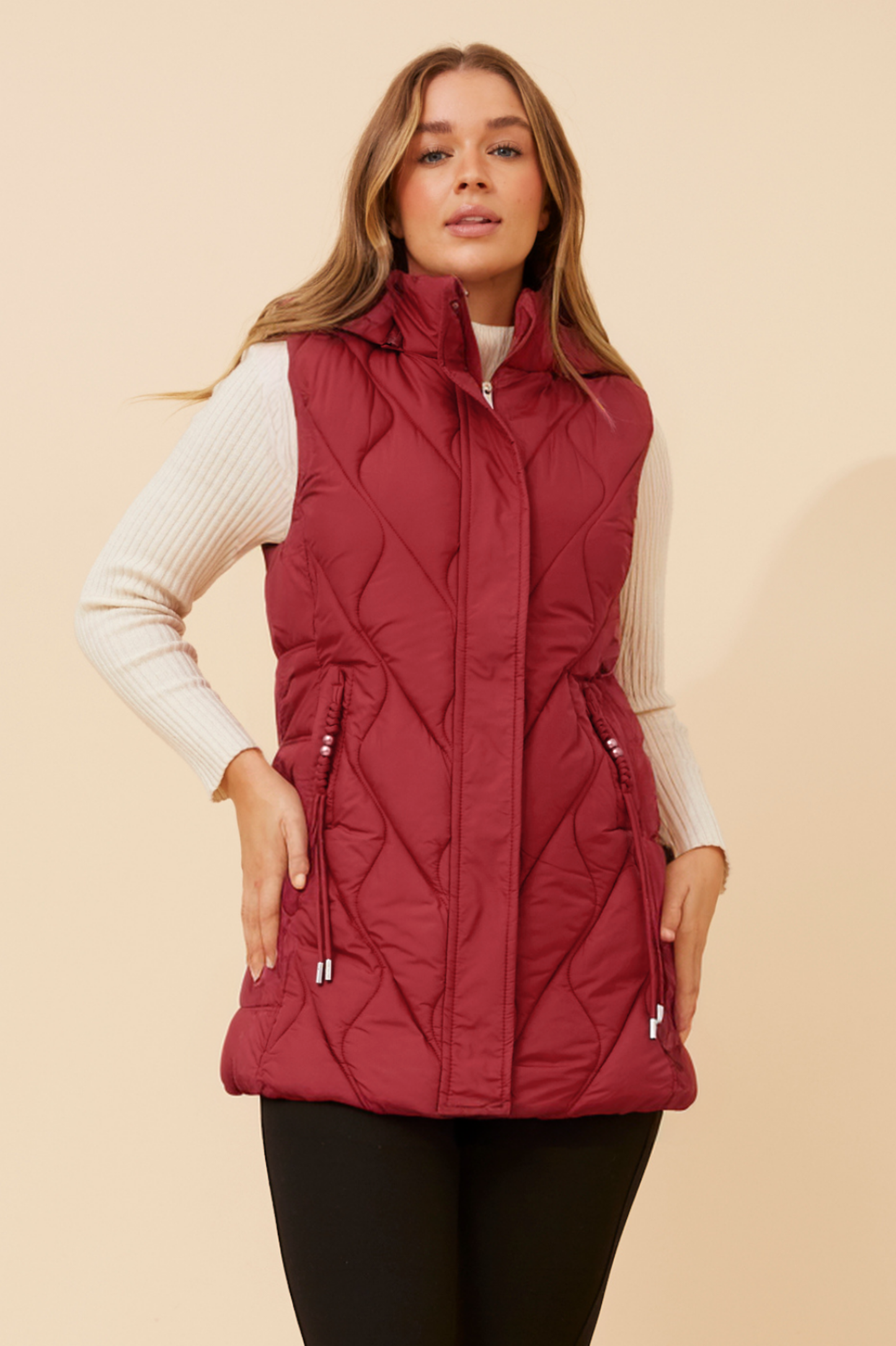 Nadine Puffer Vest V526274