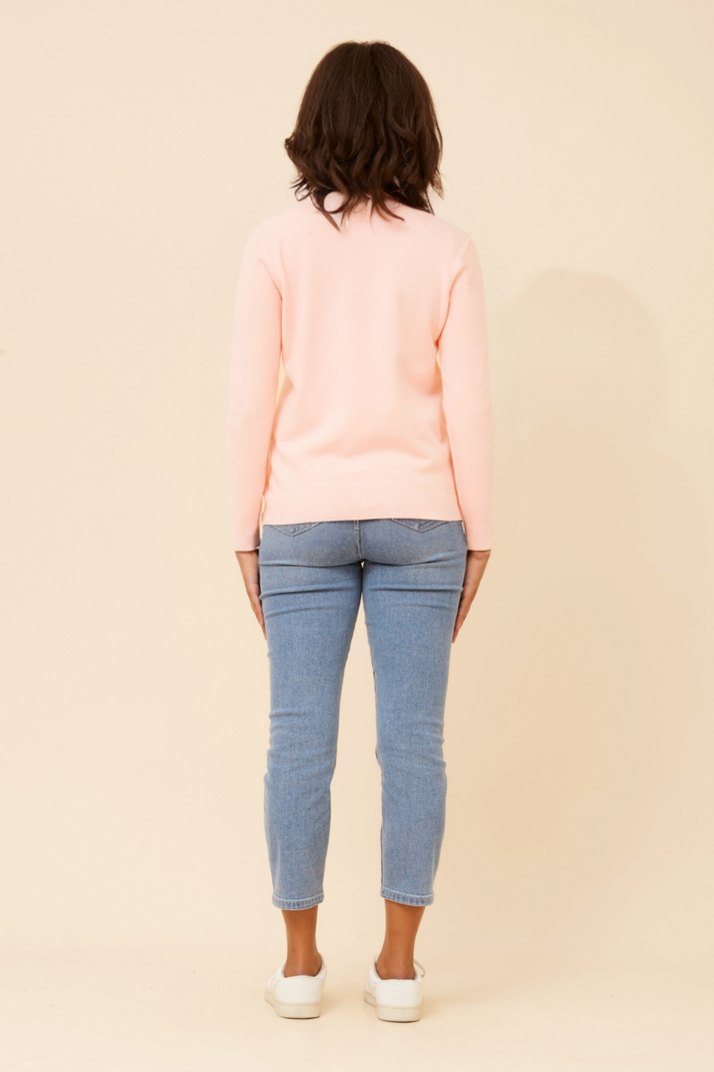Gracie Pearl Detail Knit KP525903 Blush