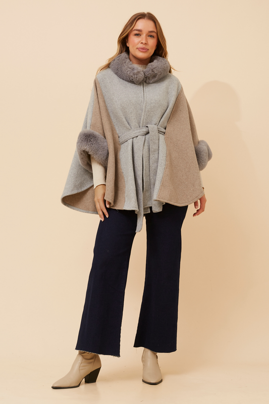 Olia Faux Poncho PC525817