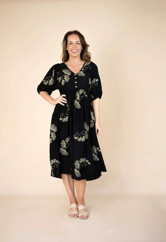 Bonnie Tunic Dress 38839BM Black