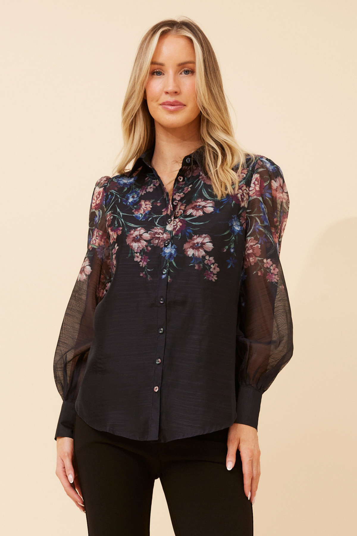Velina Floral Party Blouse T734505