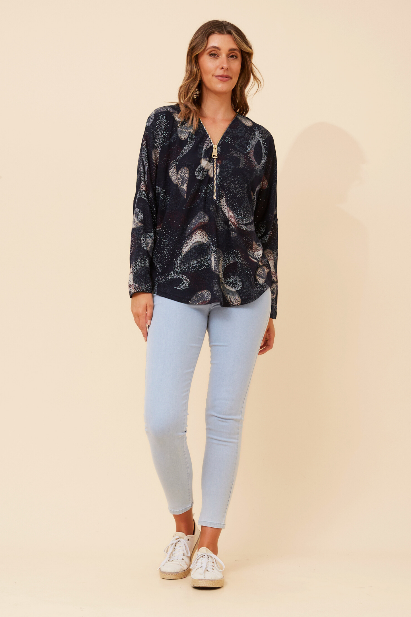 Suji Front Zip Top T734947