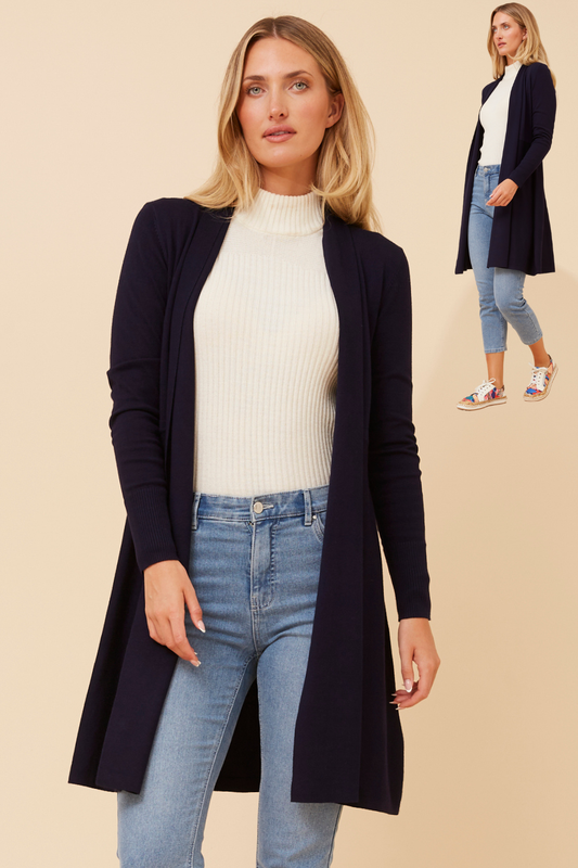 Casey Knit Cardigan KC518716 Navy