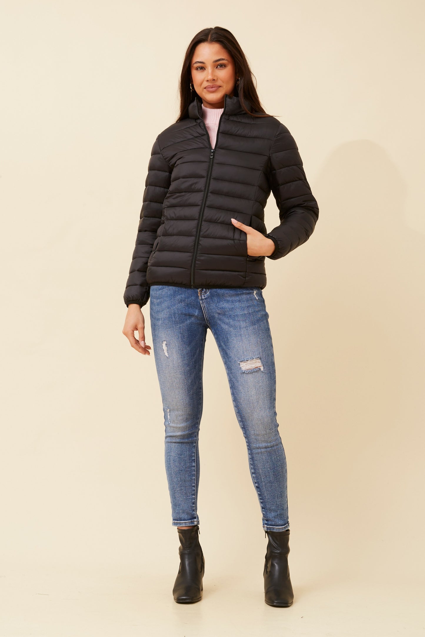Coco Puffer Jacekt J734294 Black