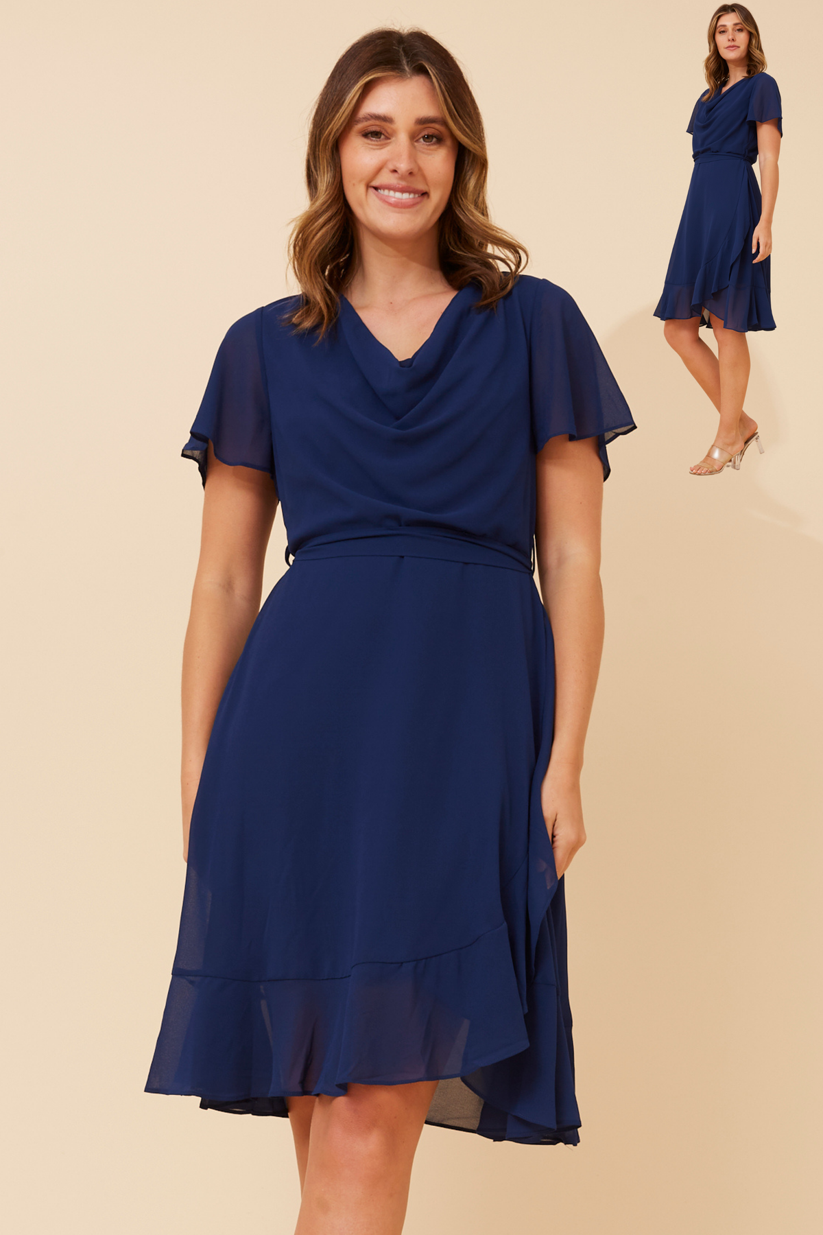 Alinn Party Dress D525935 Navy
