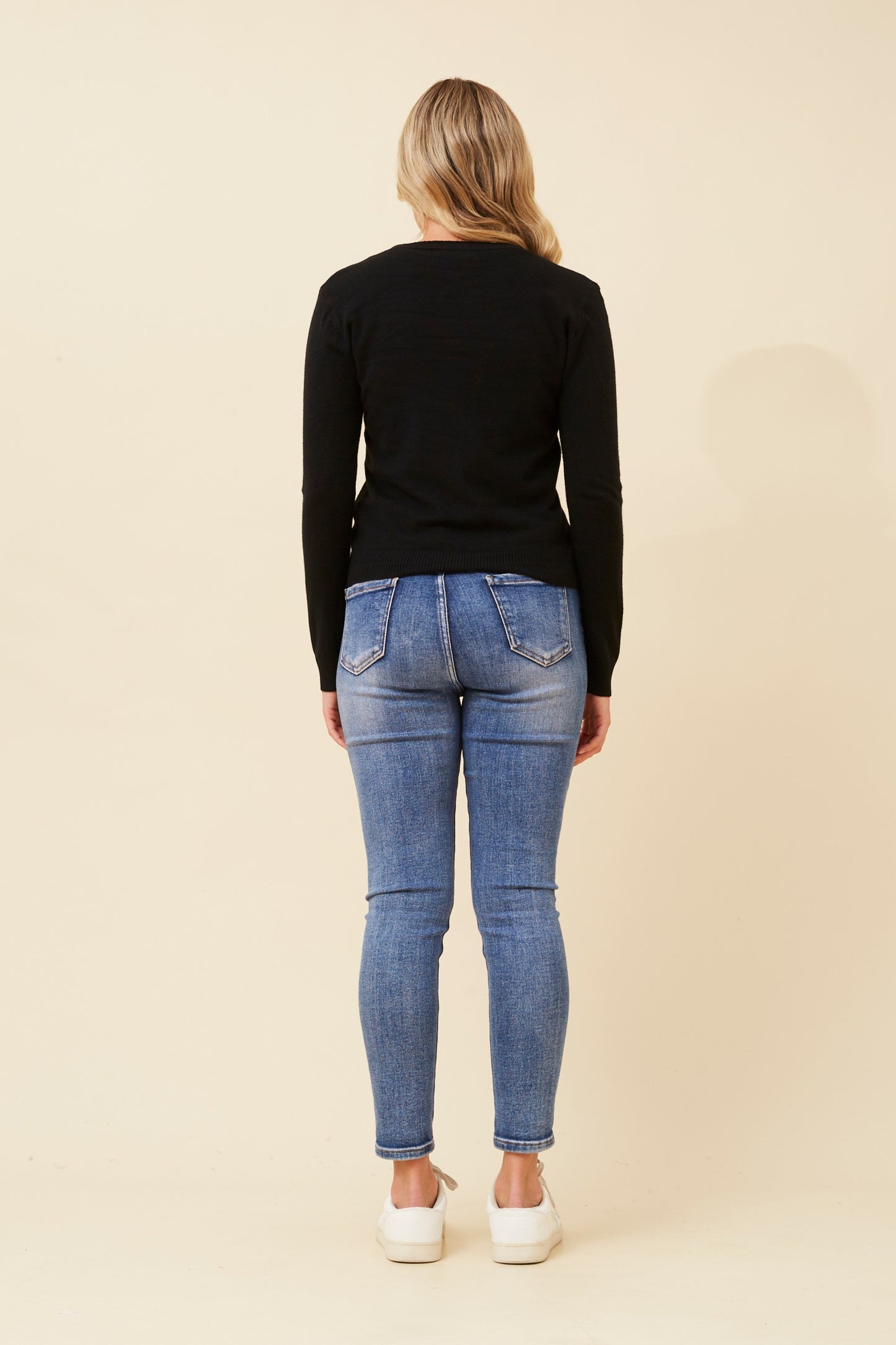 Vance Knit Cardigan KC522511 Black