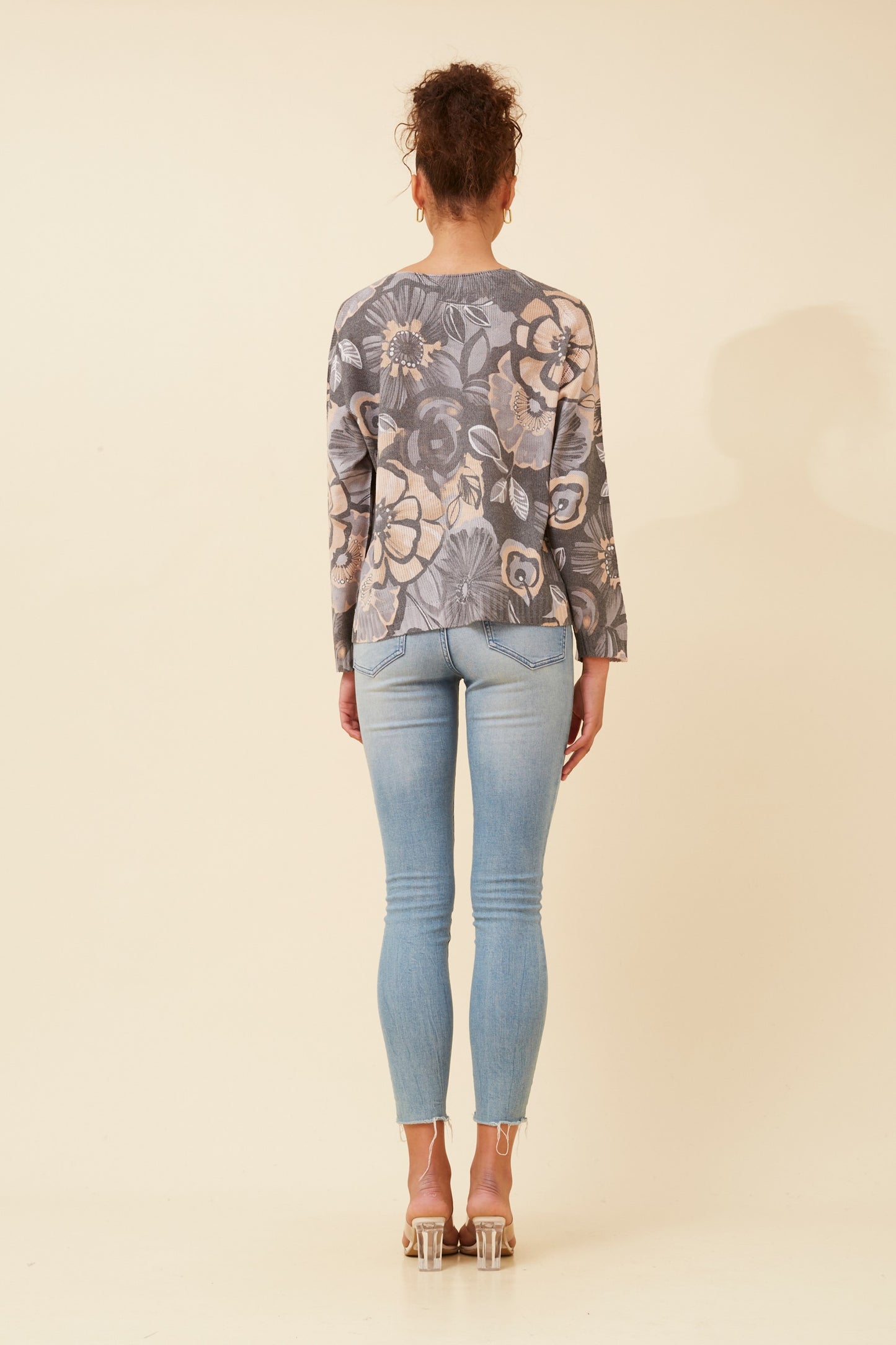 Ember Floral Print Italian Jumper KP524150