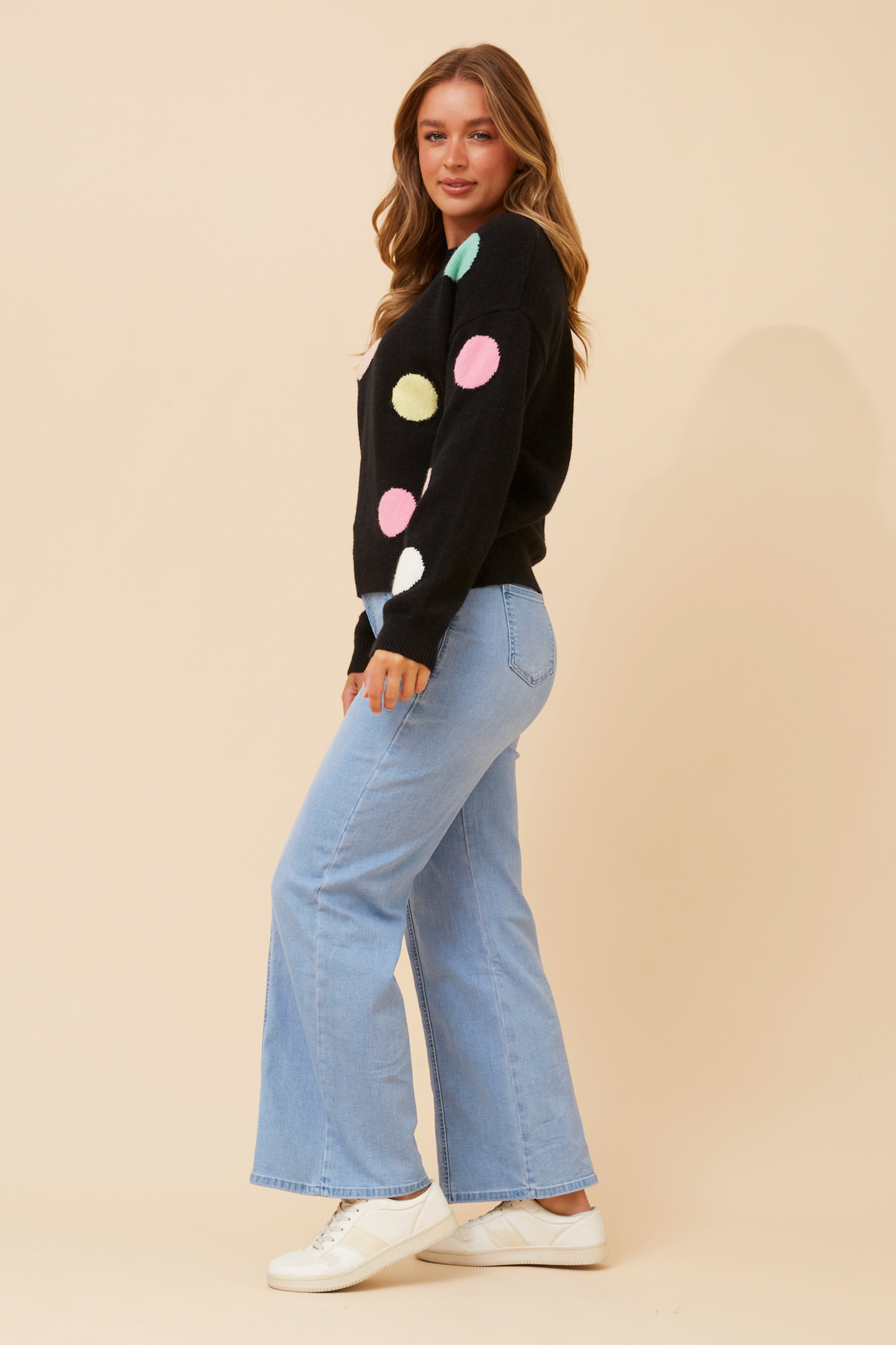 Florance Colourful Polkadot Jumper KP178871