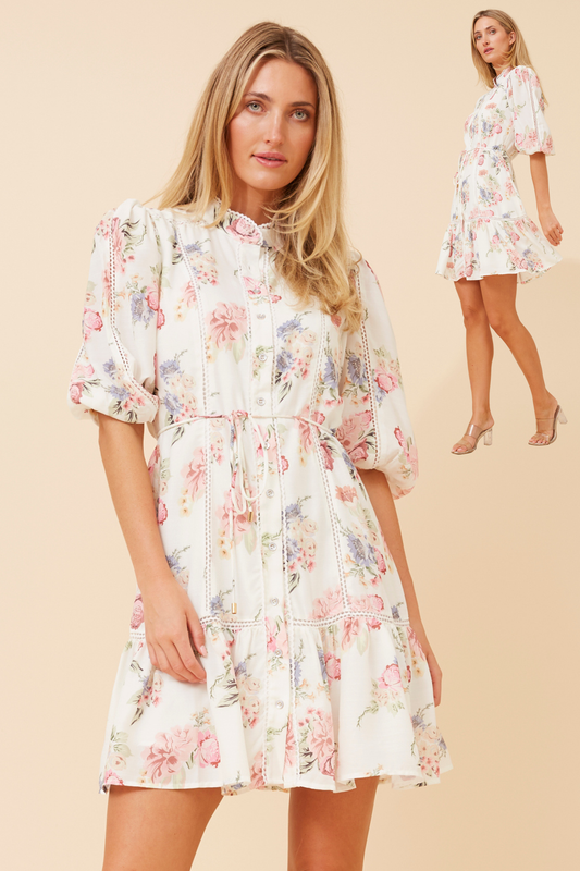 Sancia Party Dress D524584 White