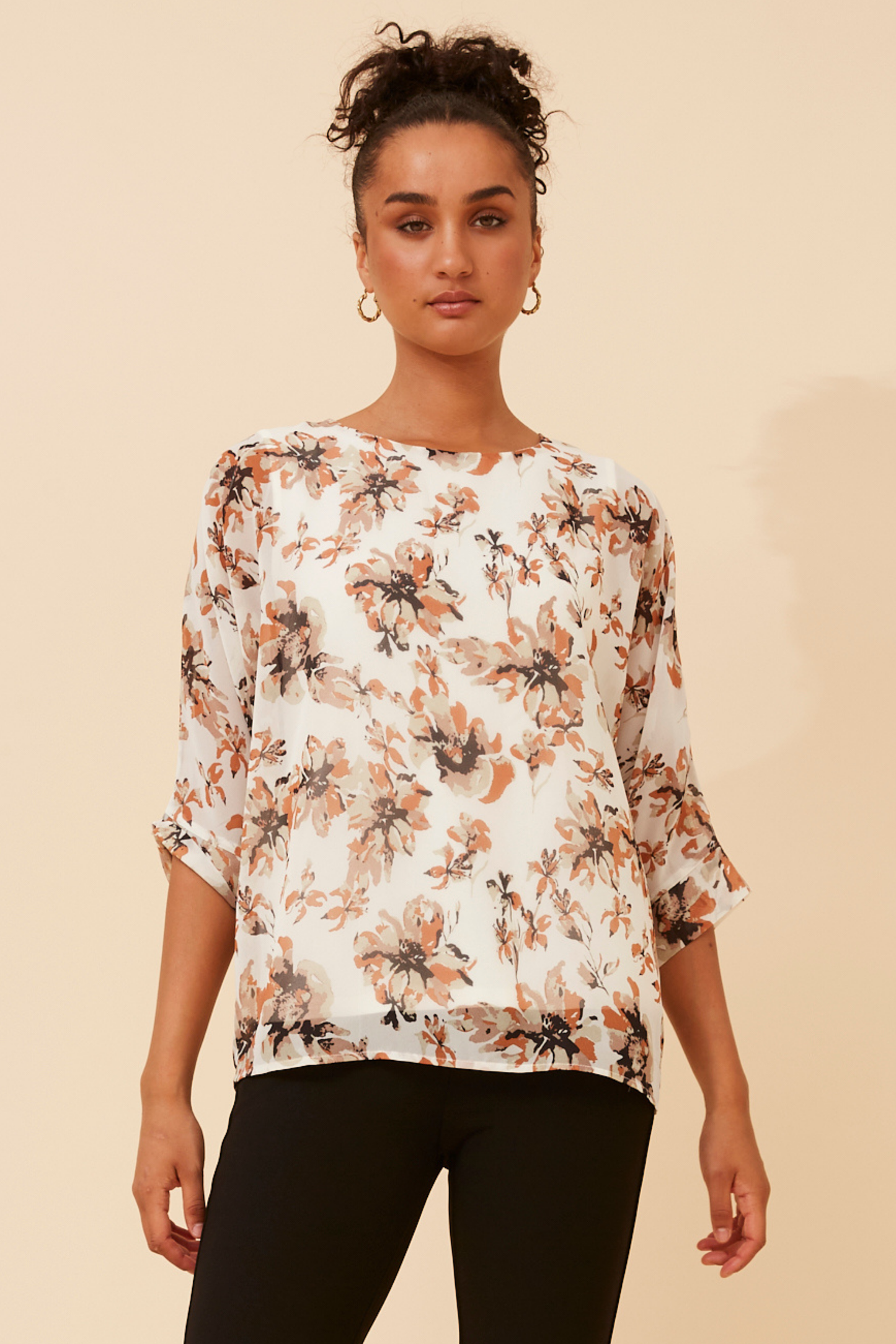 Zanira Floral Printed Blouse T178471