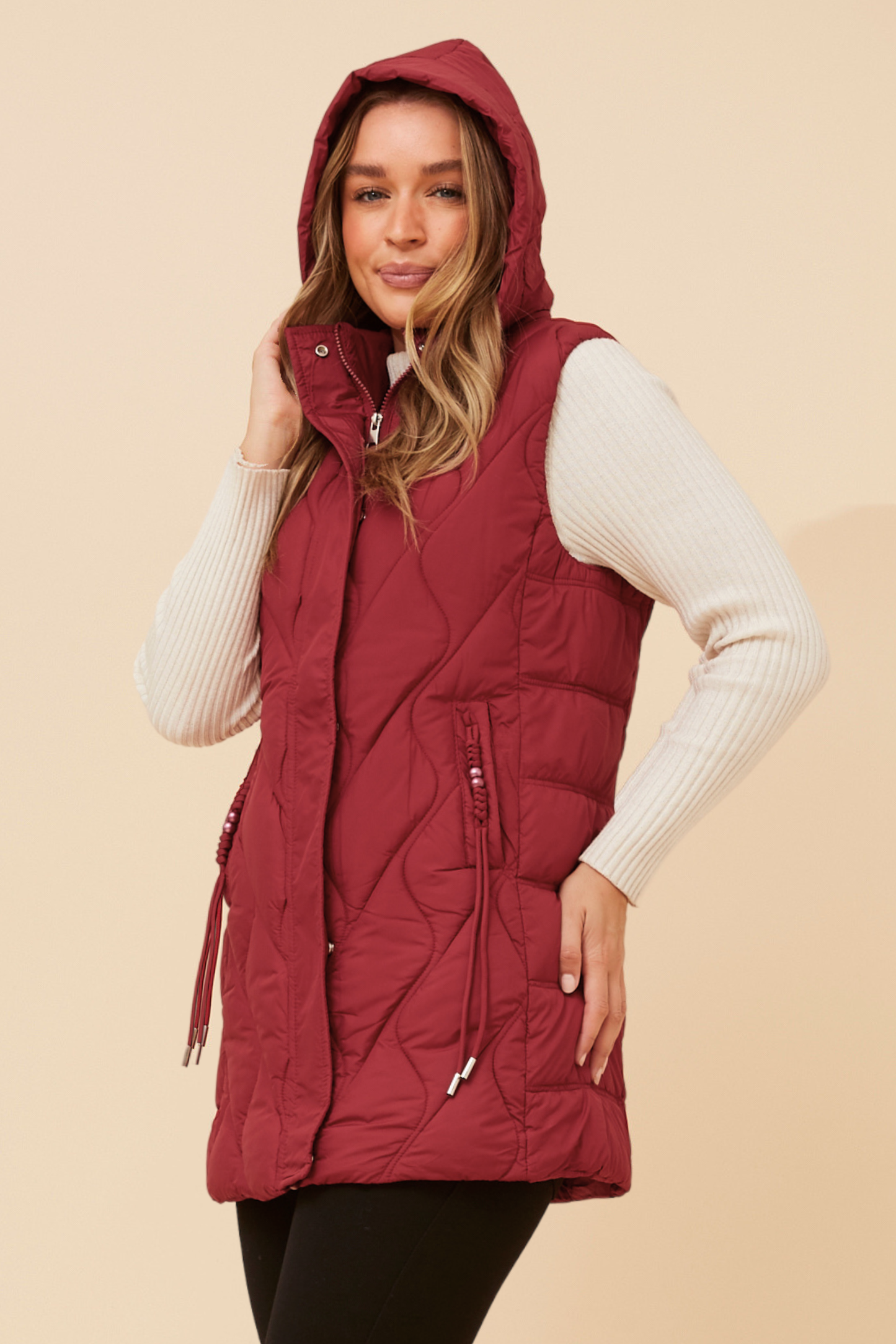 Nadine Puffer Vest V526274
