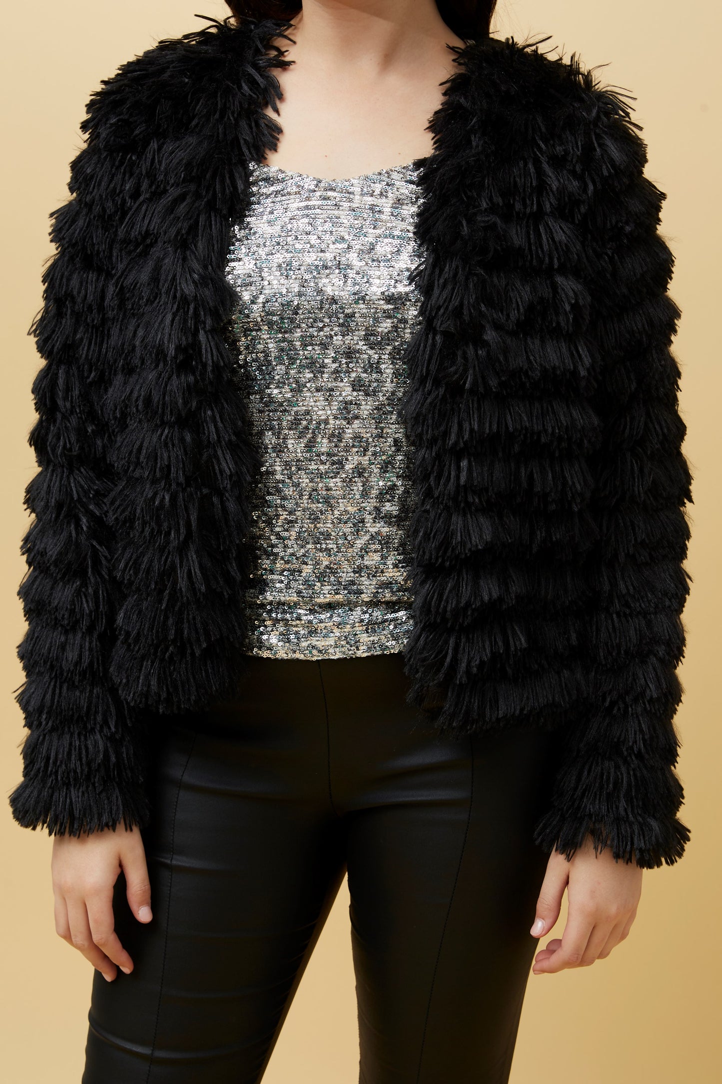 Lani Fringe Detail Jacket J517993