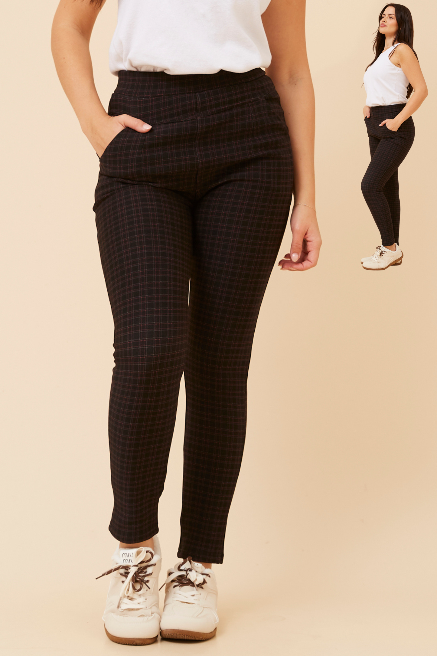 Fleece Leggings Black LG526865