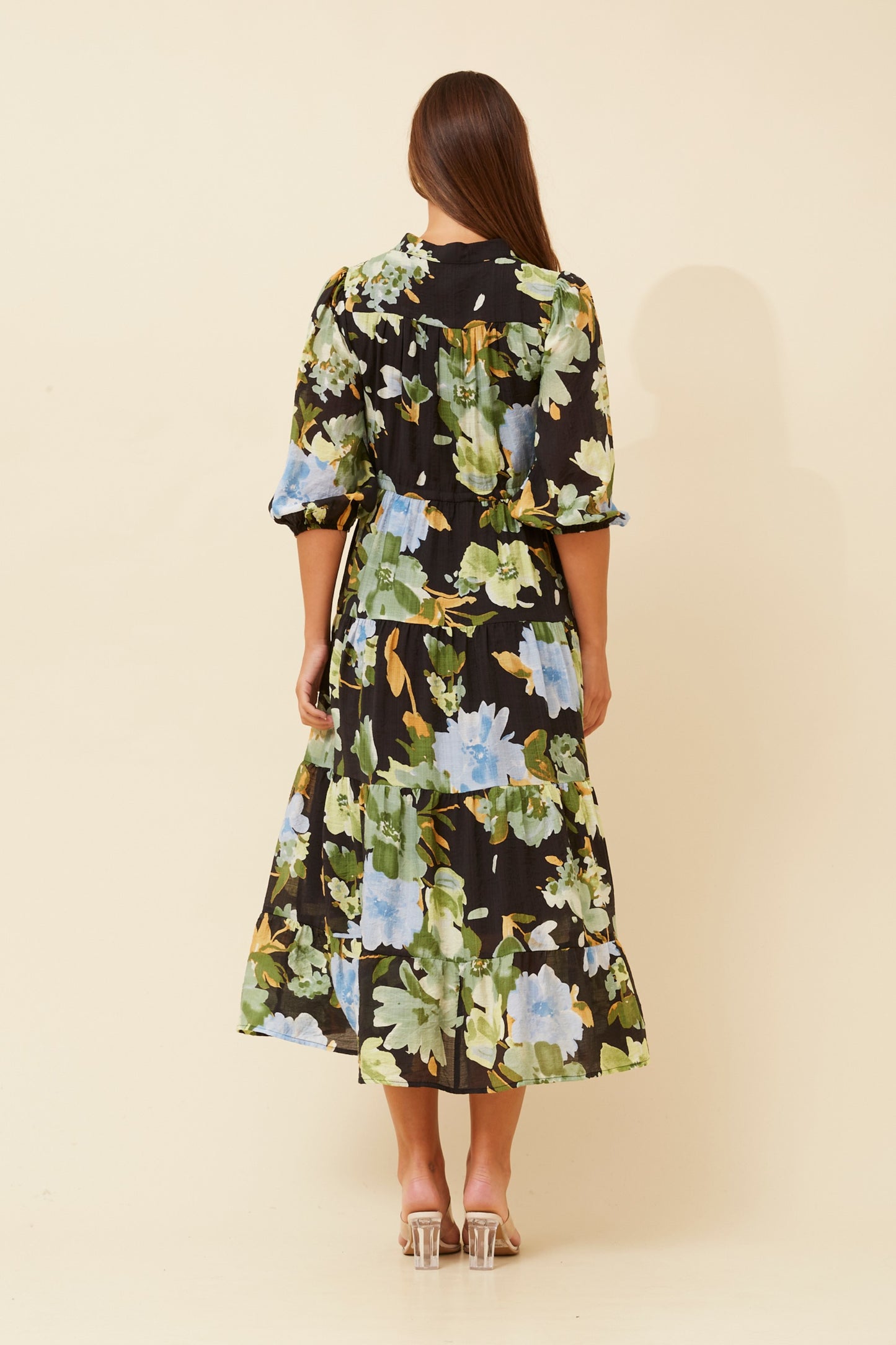 Greta Floral Maxi Dress D522164