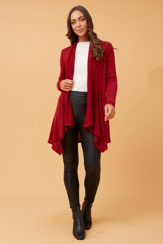 Vina Cardigan C514844 Rich Red