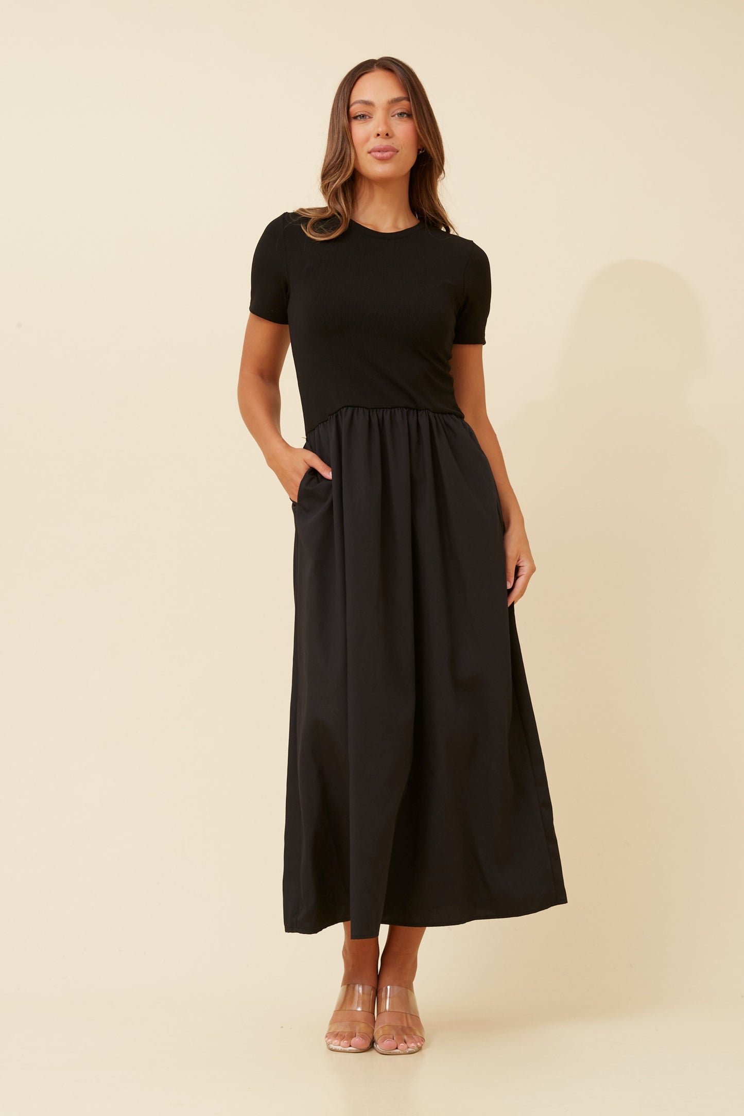 Becca Midi Dress D522687 Black