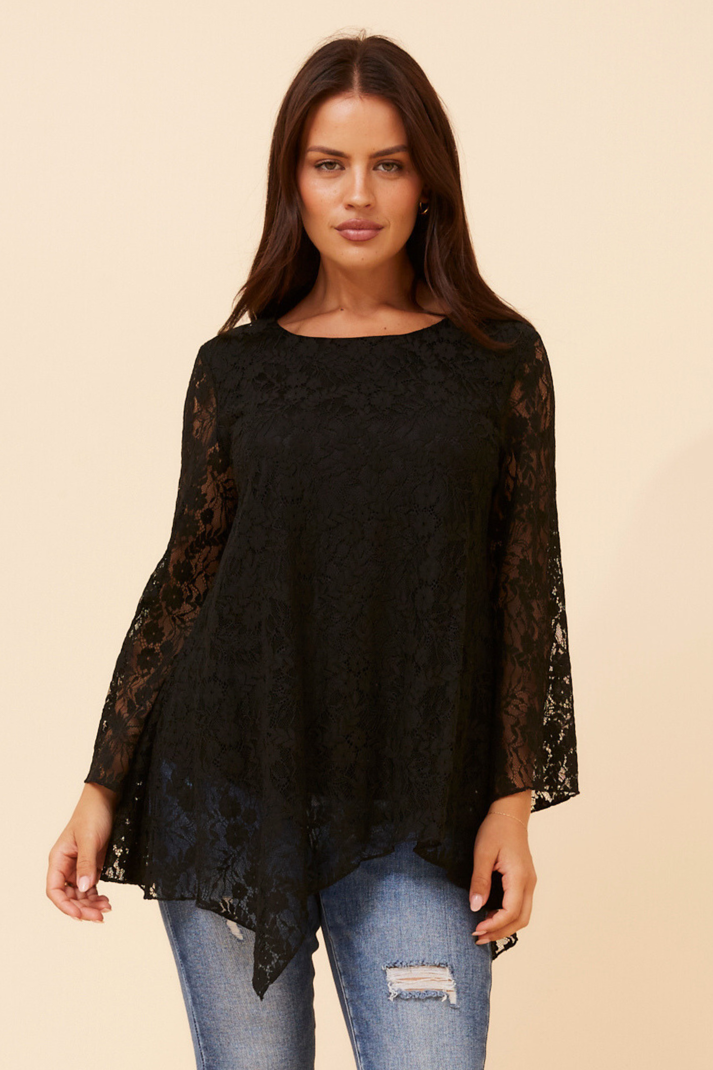 Soha Lace Blouse T178450 Black