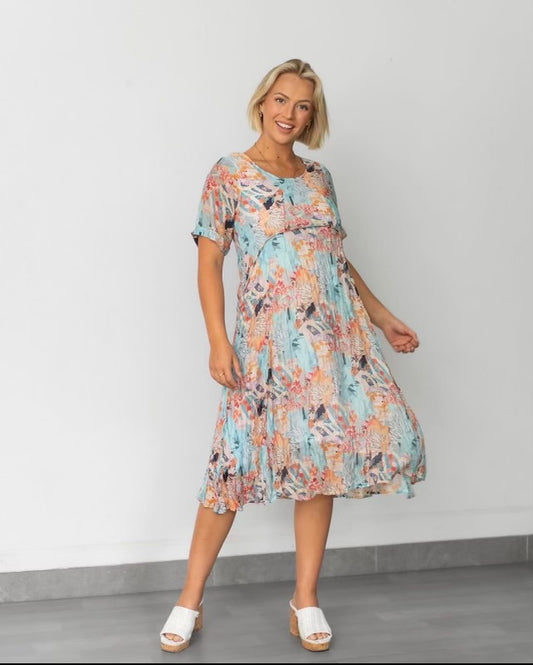 Arabella Abstract Tunic Dress 38592DH