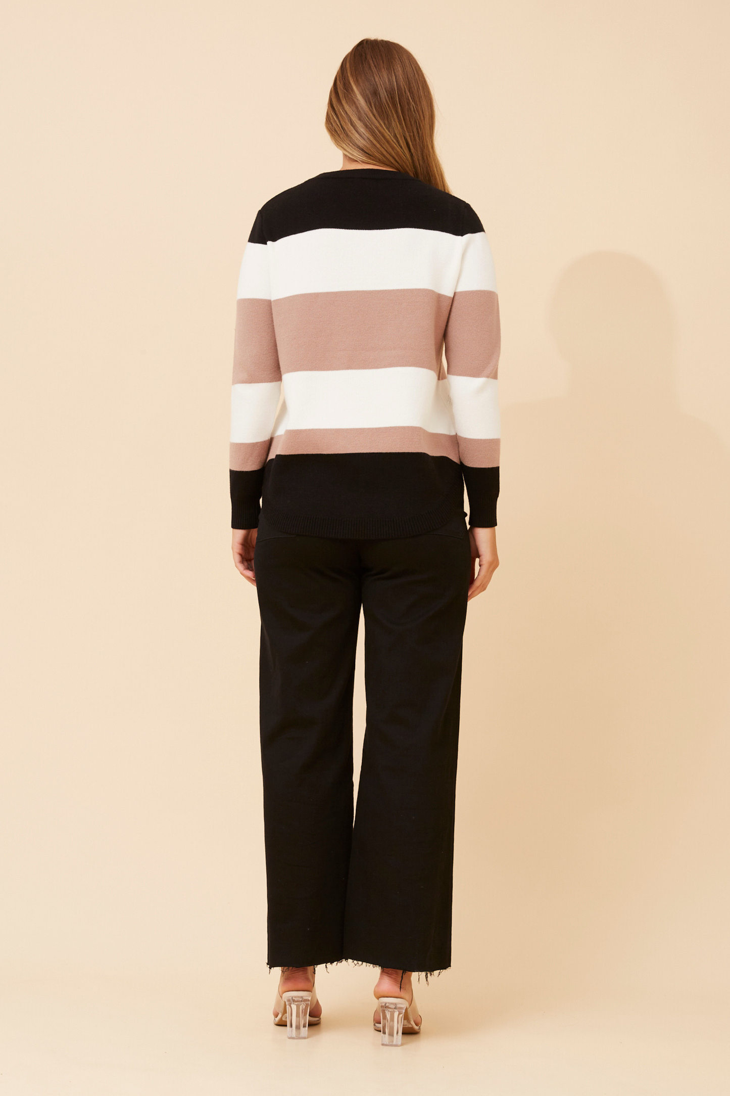 Taylor Stripe Diamante  Knit KP178866