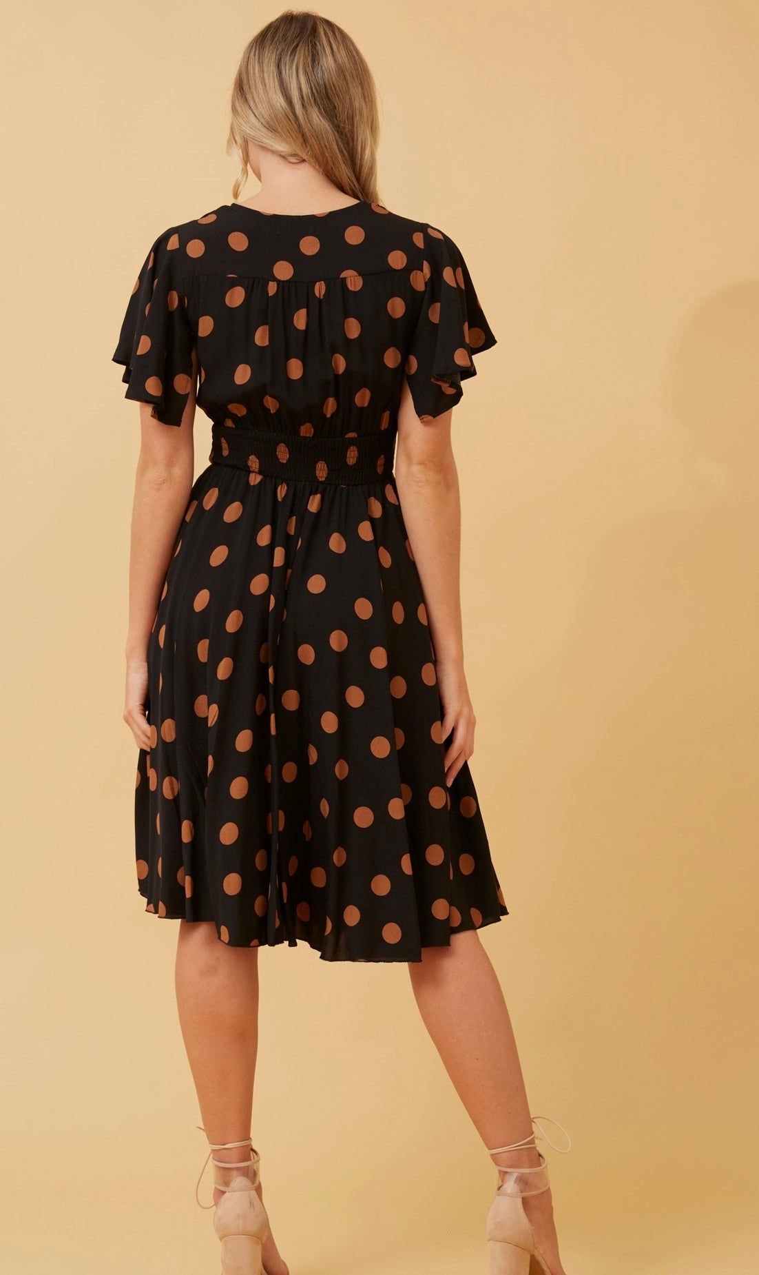 Sana Polka Dot Dress D517617