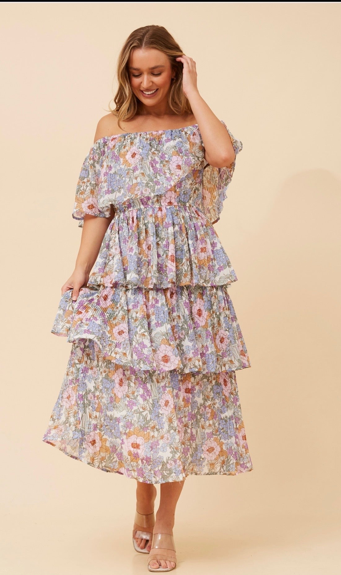 Valena Floral Dress D735435