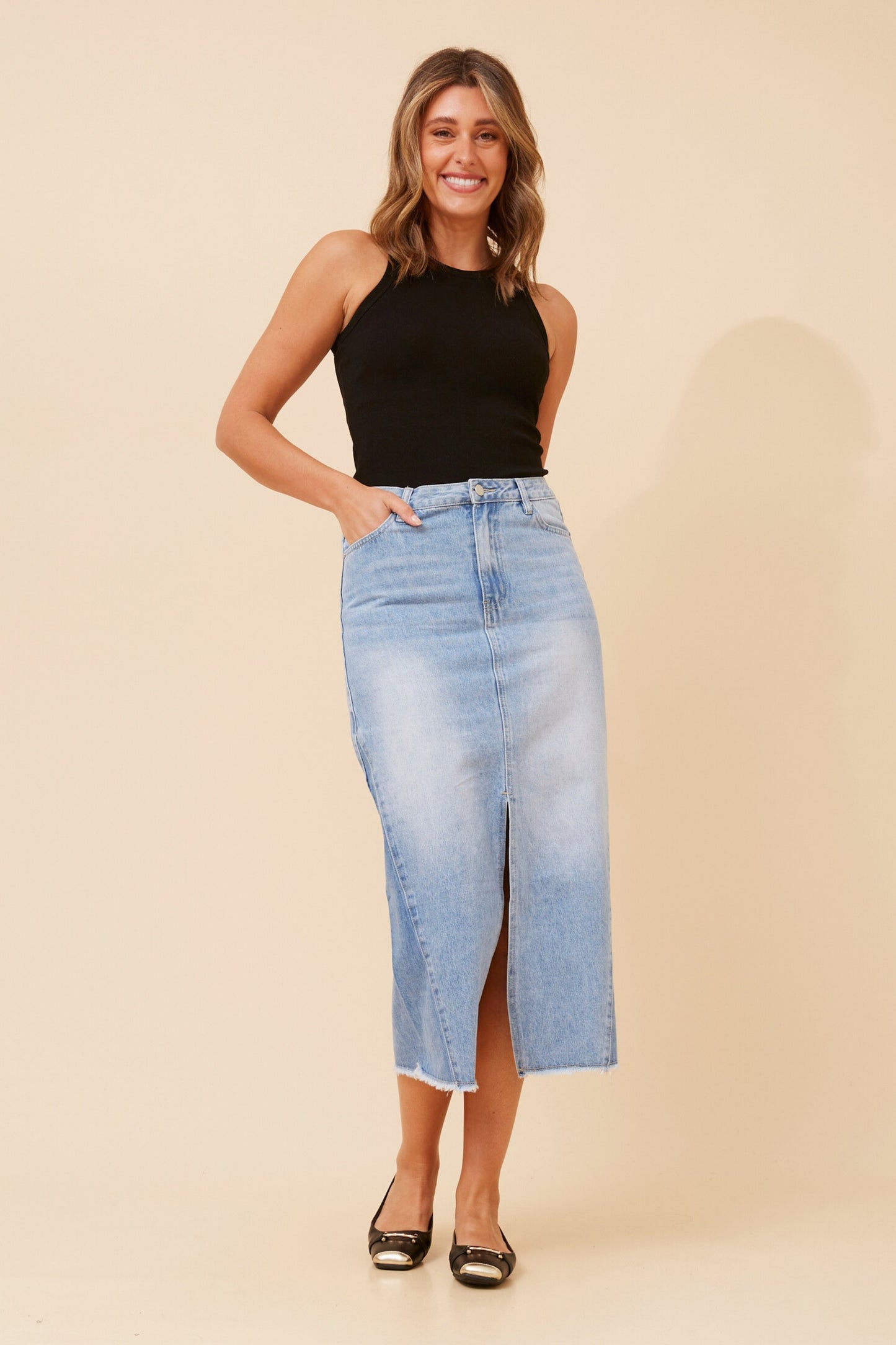 Irana Denim Skirt S517244