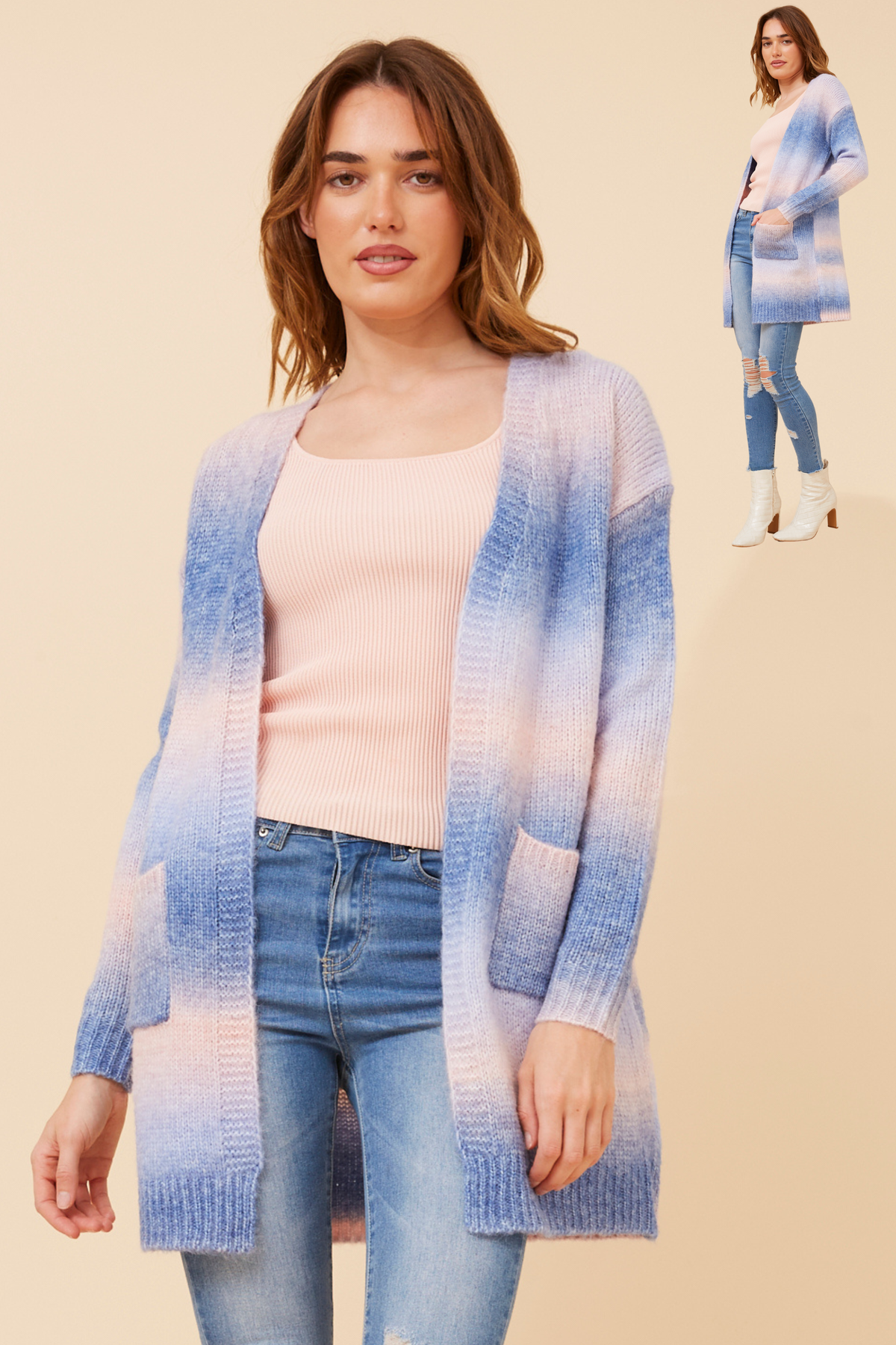 Rita Cardigan KC527287 Blue