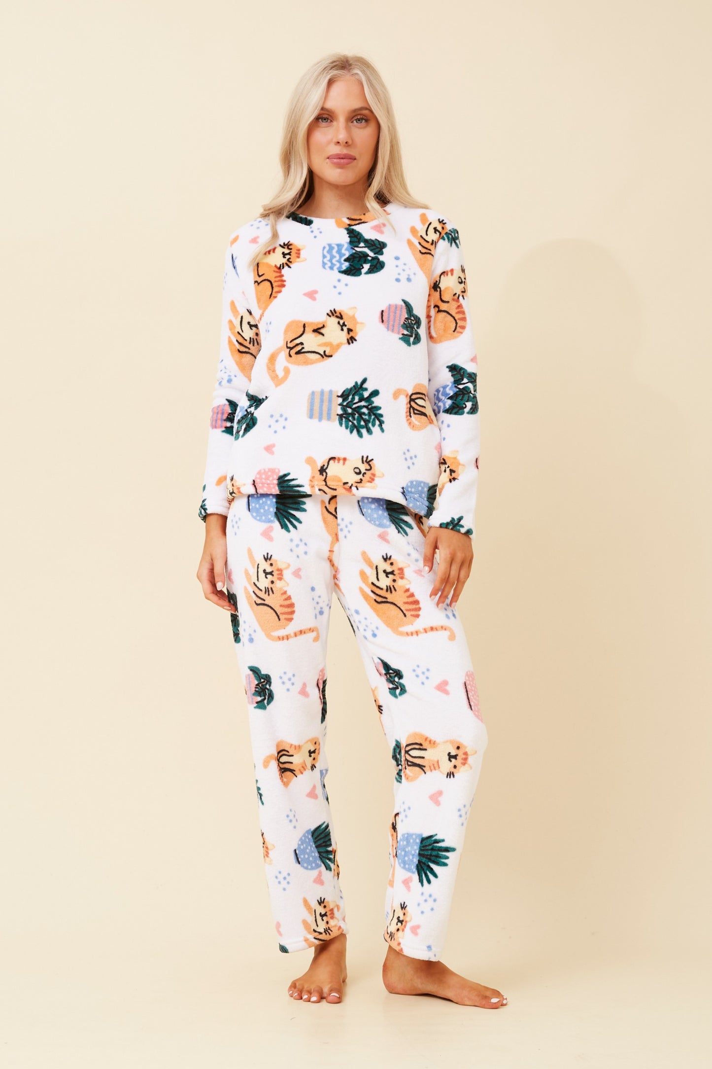 Pyjama Set SET521748 Multi White
