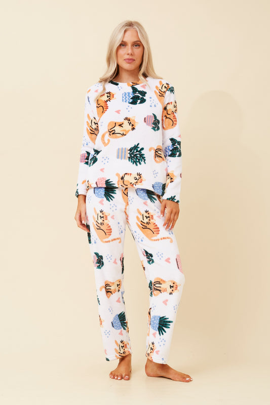 Pyjama Set SET521748 Multi White