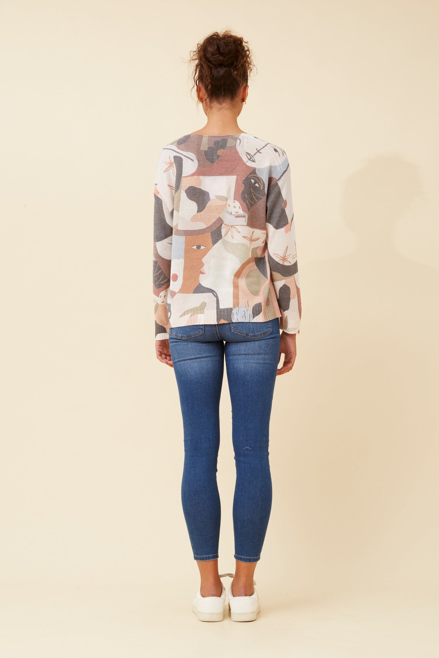 Ember Floral Print Italian Jumper Kp519966