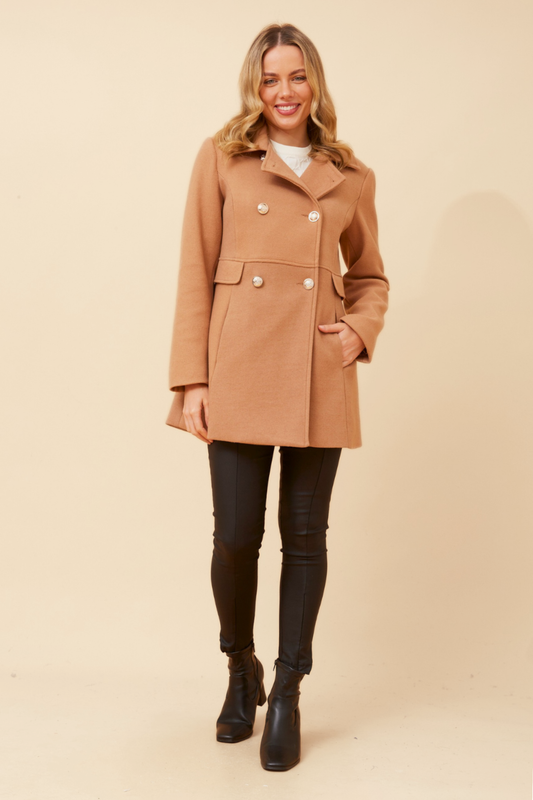 Aylin Coat CO517809 Camel