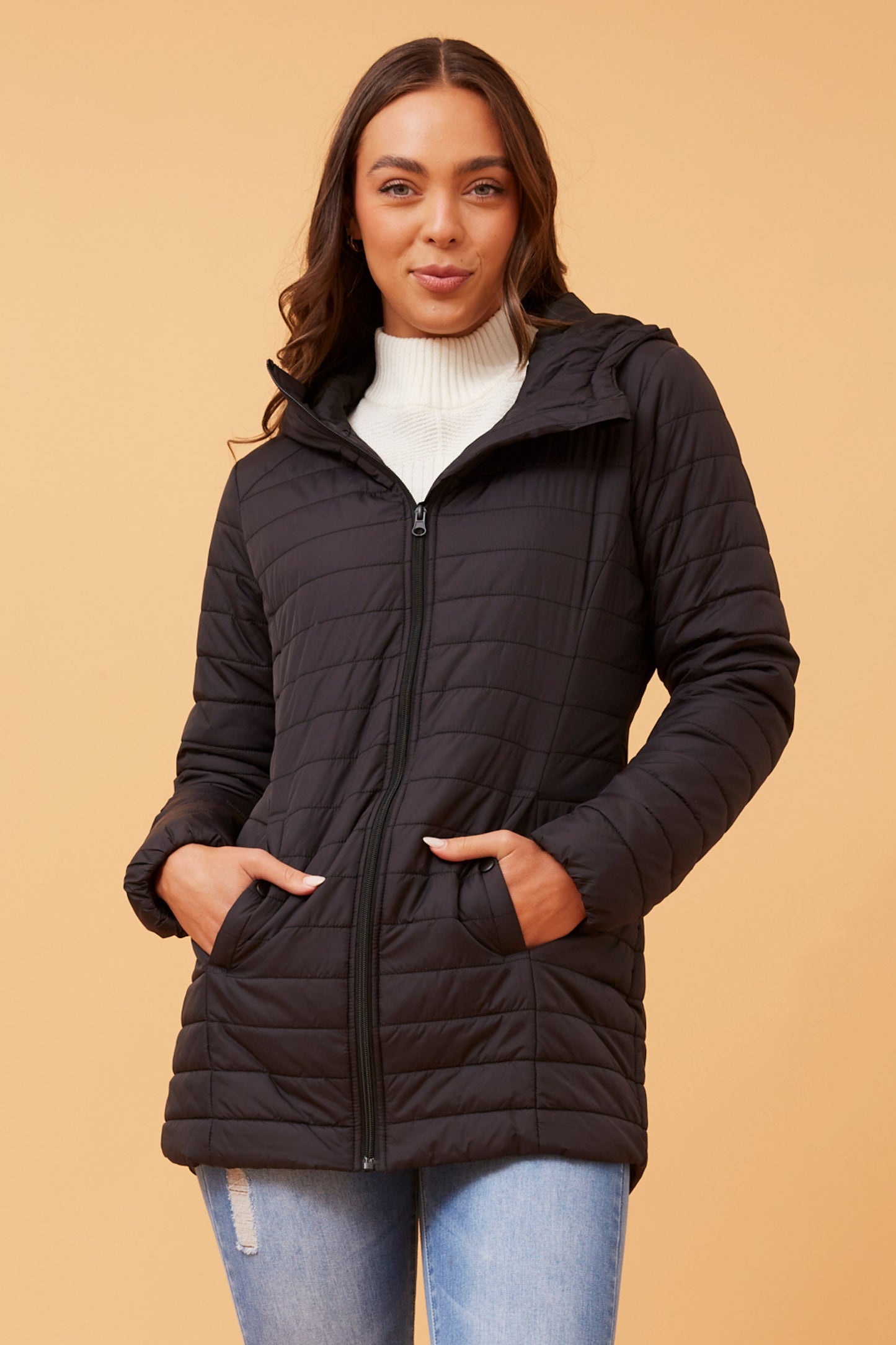 Jackie Puffer Jacket J513081 Black