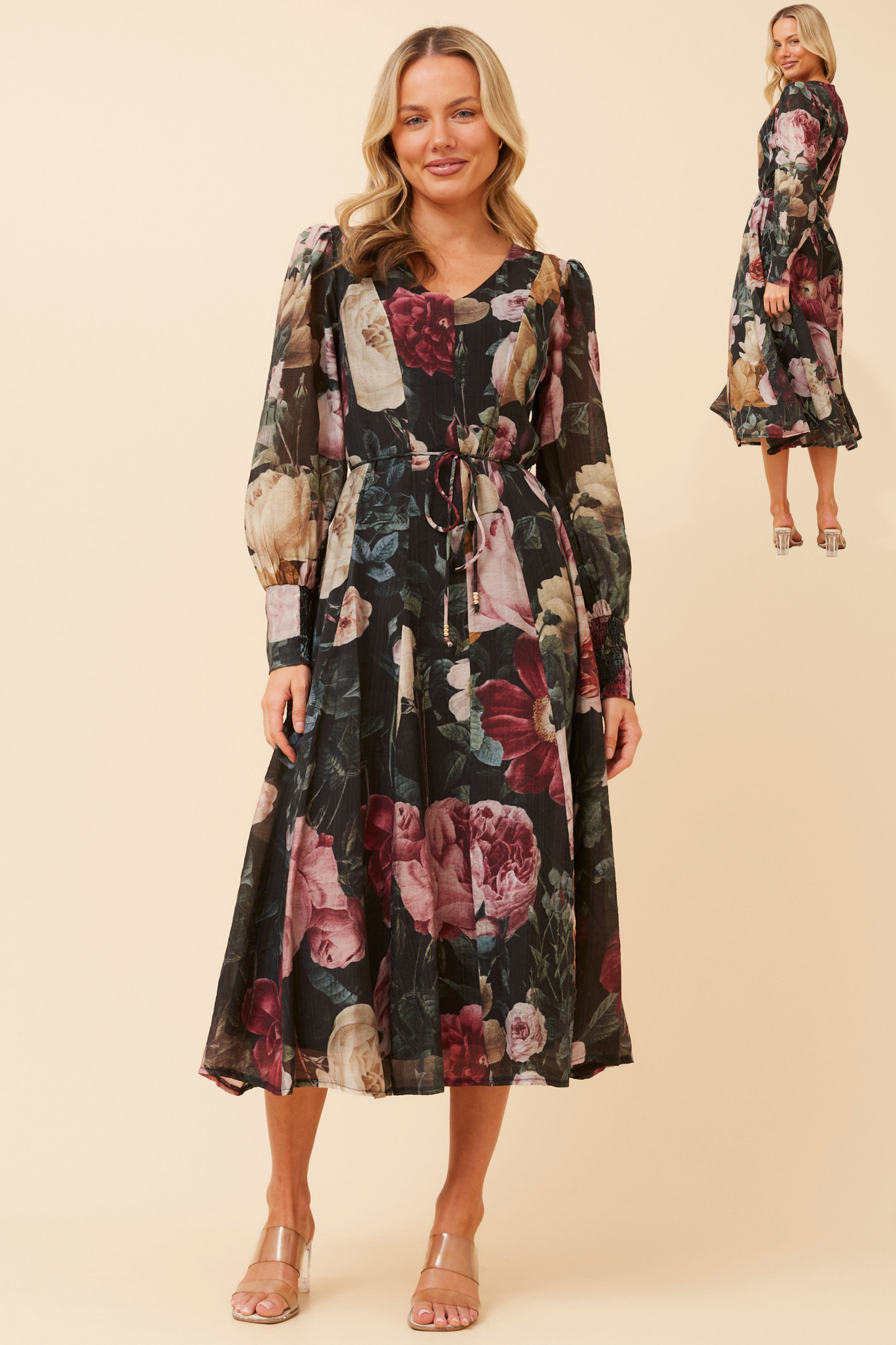 Dallce Floral Party Dress D526291