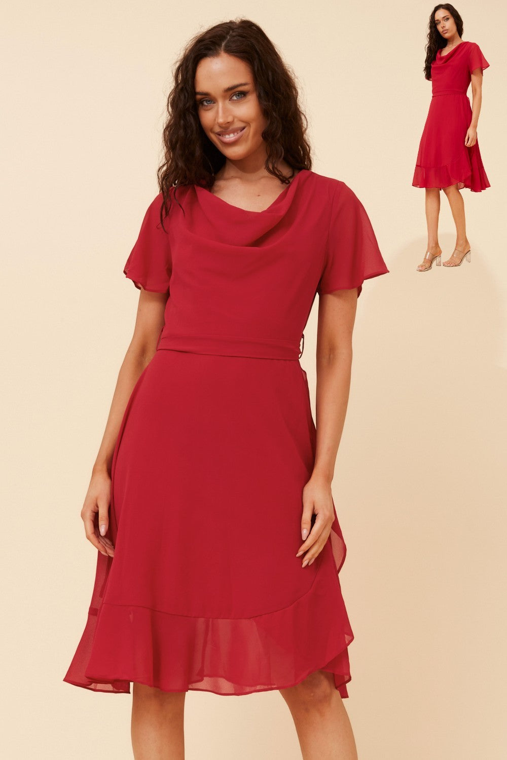 Alinn Party Dress D525935 Rich Red