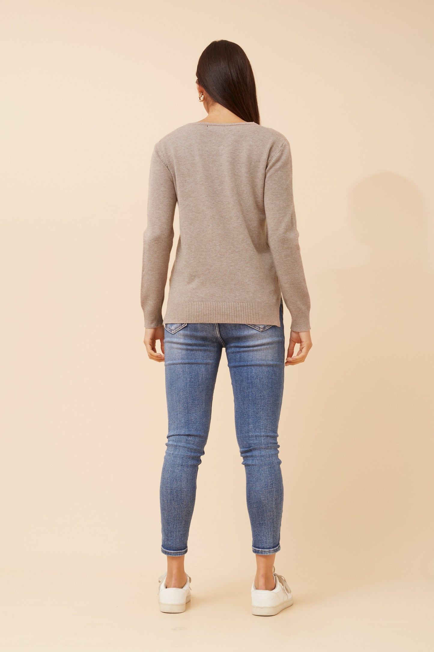 Tiya Knit KP524710 Taupe