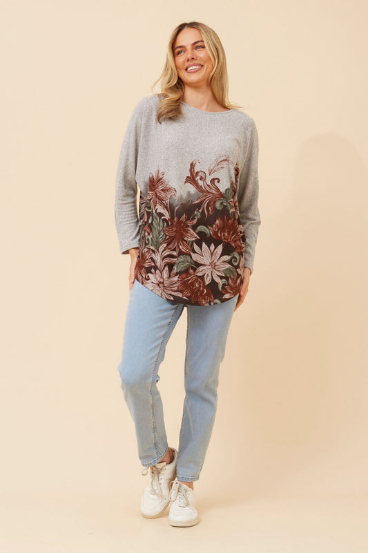 Eva Floral Print Top T735687