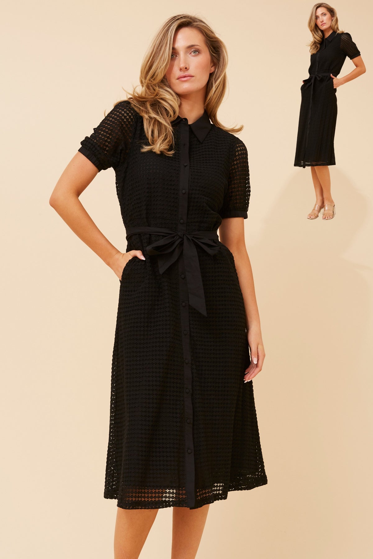 Jay Lace Dress Black D526139
