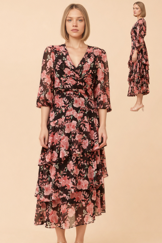 Aveline Floral Dress D526371