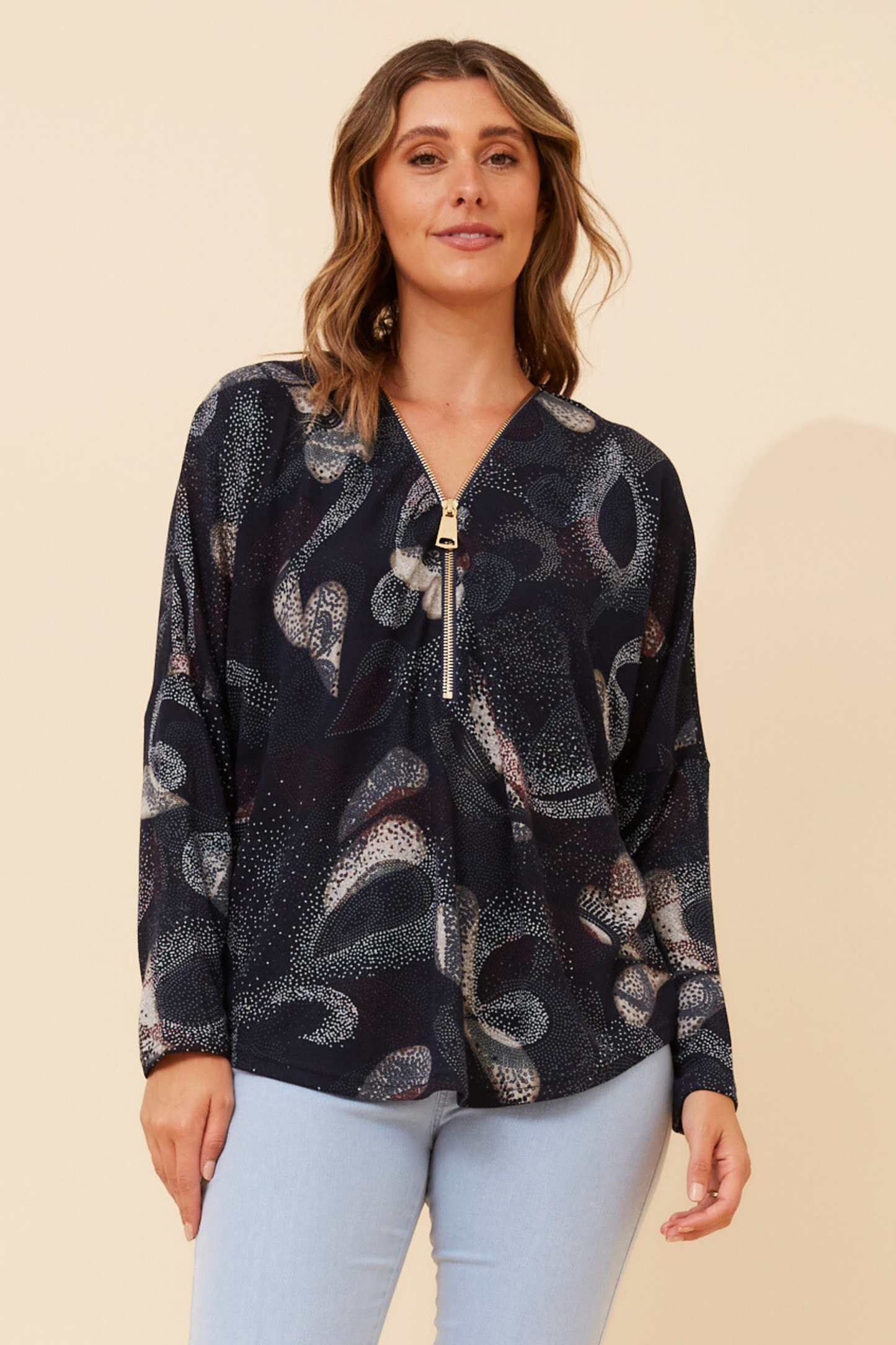 Suji Front Zip Top T734947