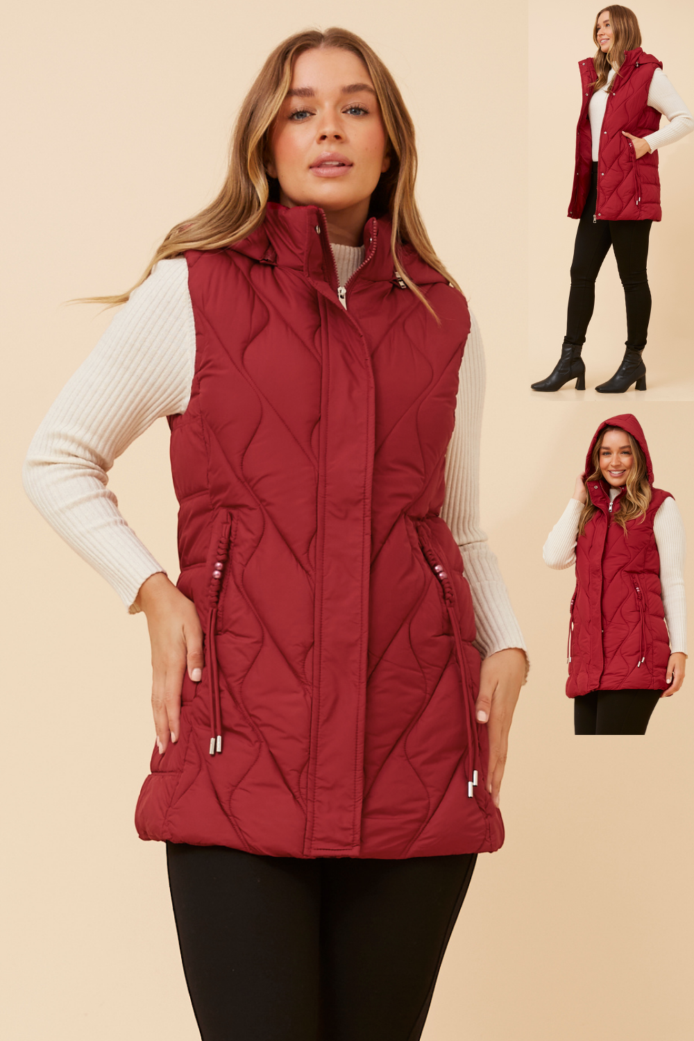 Nadine Puffer Vest V526274