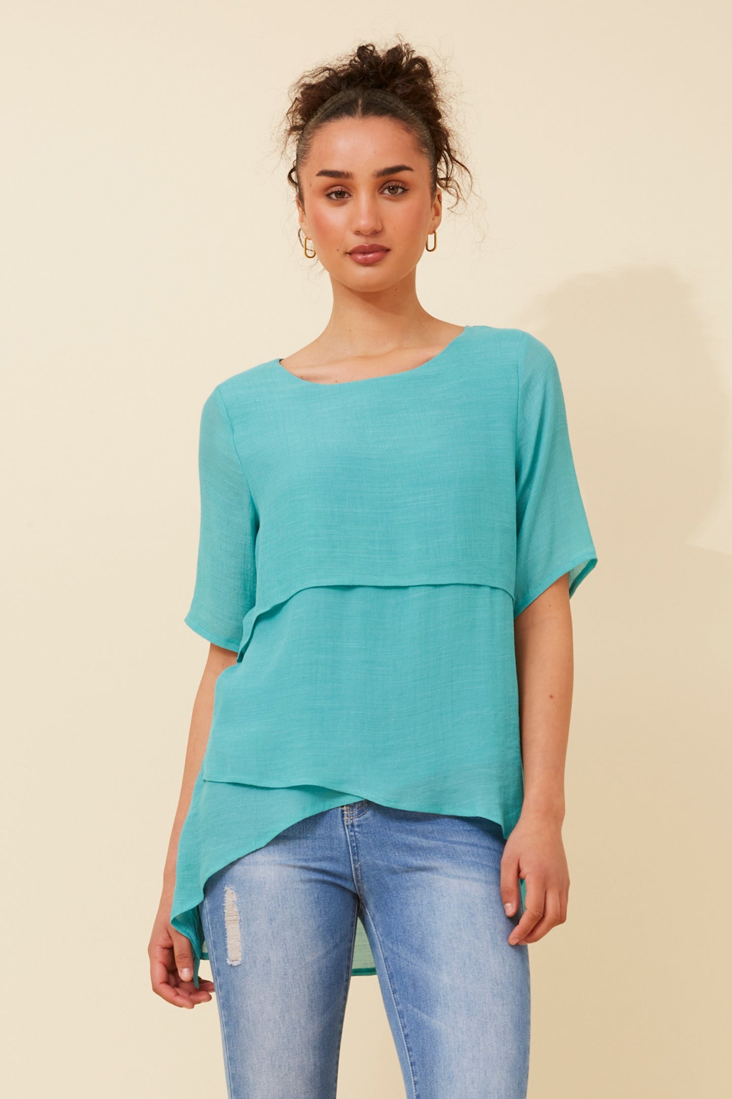 Emery Double Layer Top - T510535